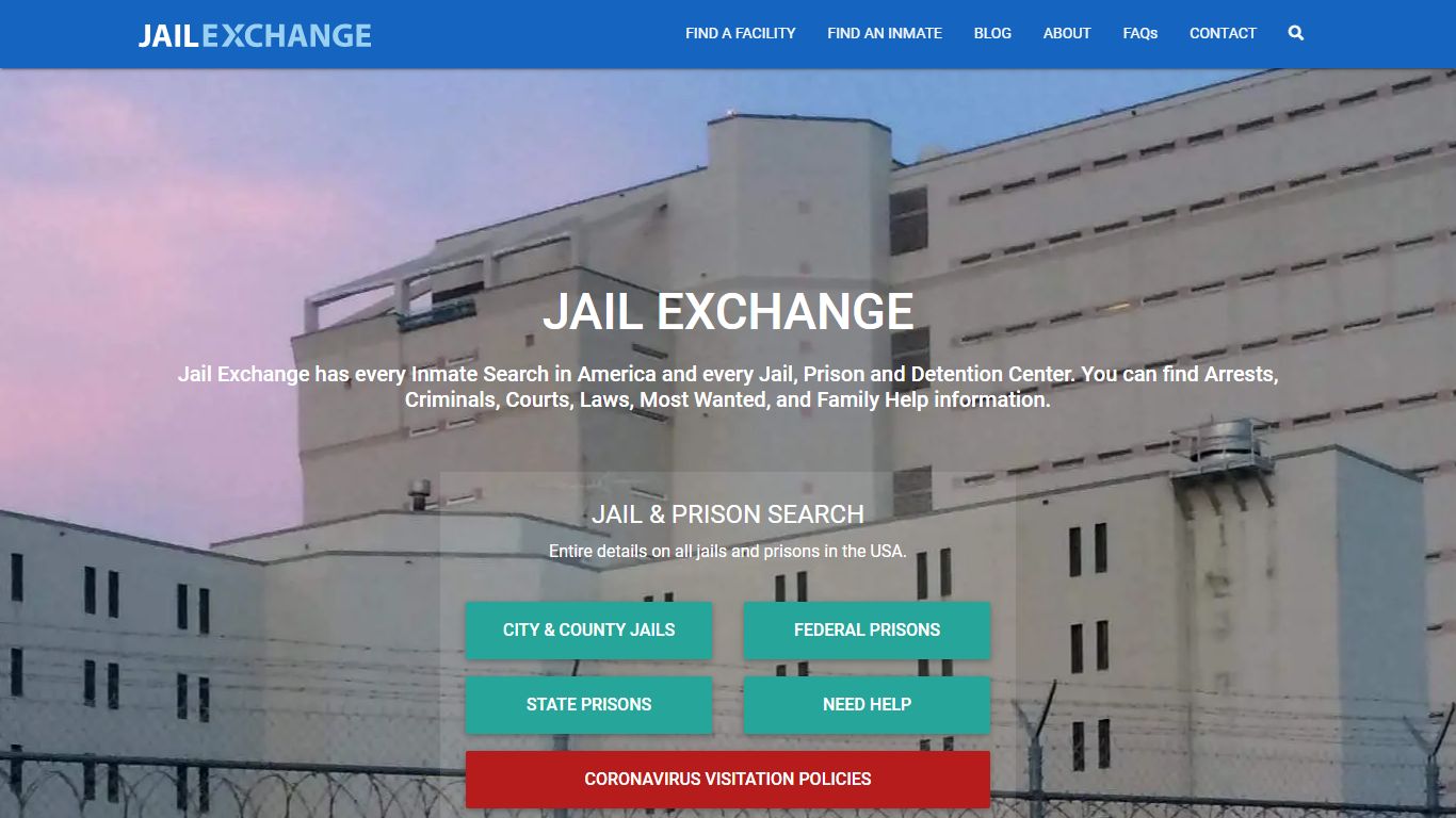 JAIL & PRISON SEARCH